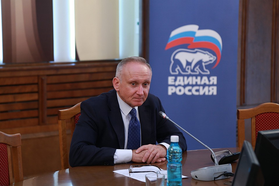 Андрей Панферов ответил на вопросы журналистов. Фото: Иван КОЛПАКОВ.