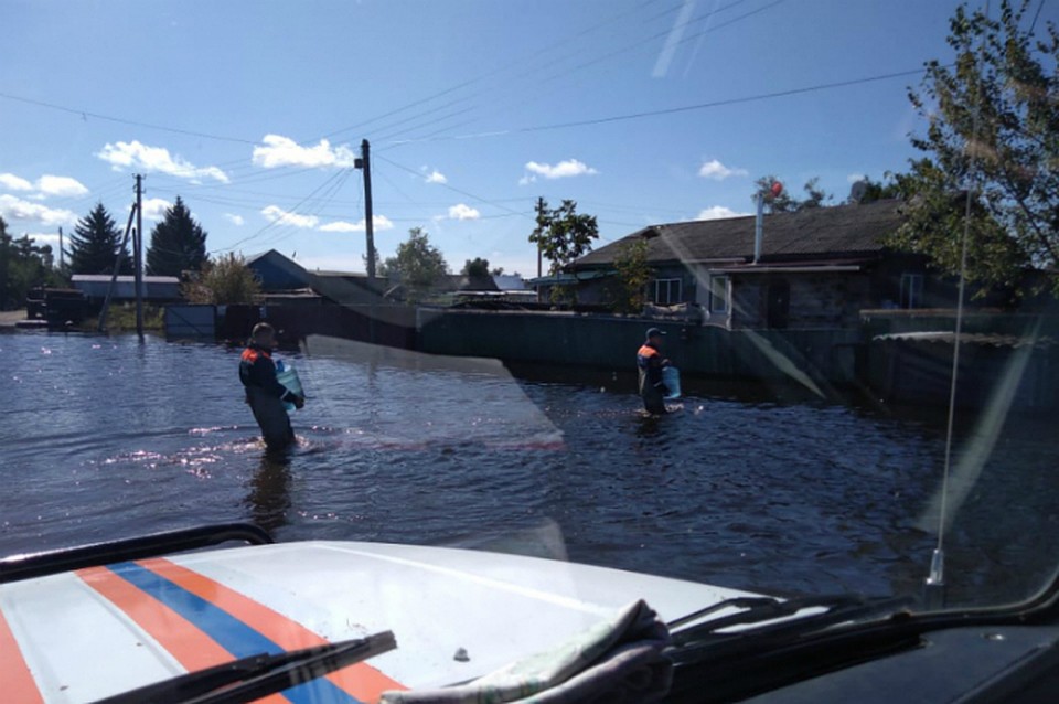 В Еврейской автономии 77 домов освободили от воды