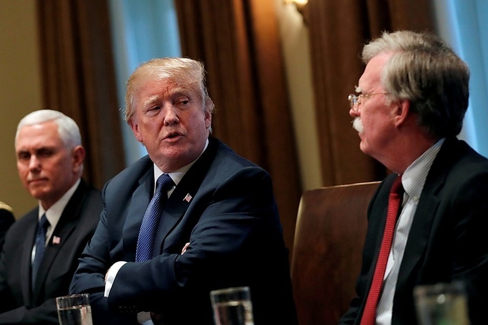Трамп рассказал, что у него были хорошие отношения с Болтоном