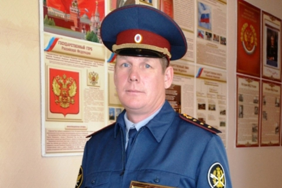 Сергей Горбунов в одиночку задержал и удерживал грабителя, пока не приехали полицейские. Фото: ГУФСИН России по Пермскому краю.