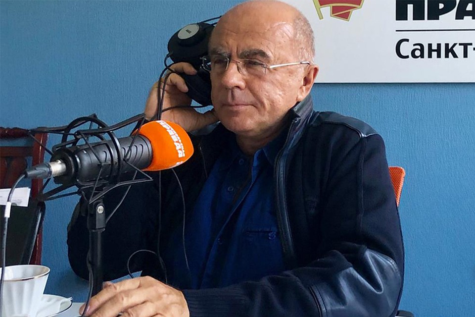Александр Запесоцкий в студии радио «Комсомольская Правда в Петербурге»