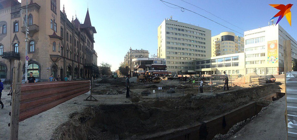 Стройка на проспекте Кирова. Фото