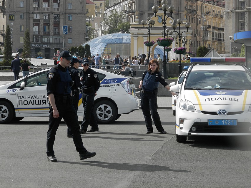 Нападавшего задержали и доставили в полицию