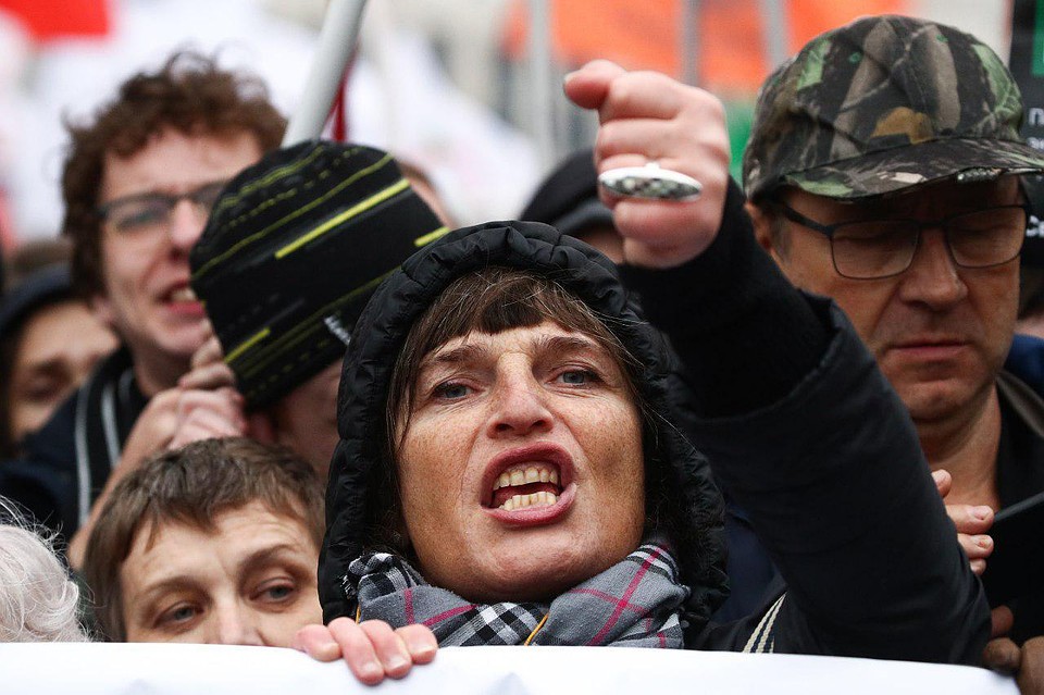 Митинг в поддержку фигурантов "московского дела", 29 сентября 2019 г. Сергей Бобылев/ТАСС