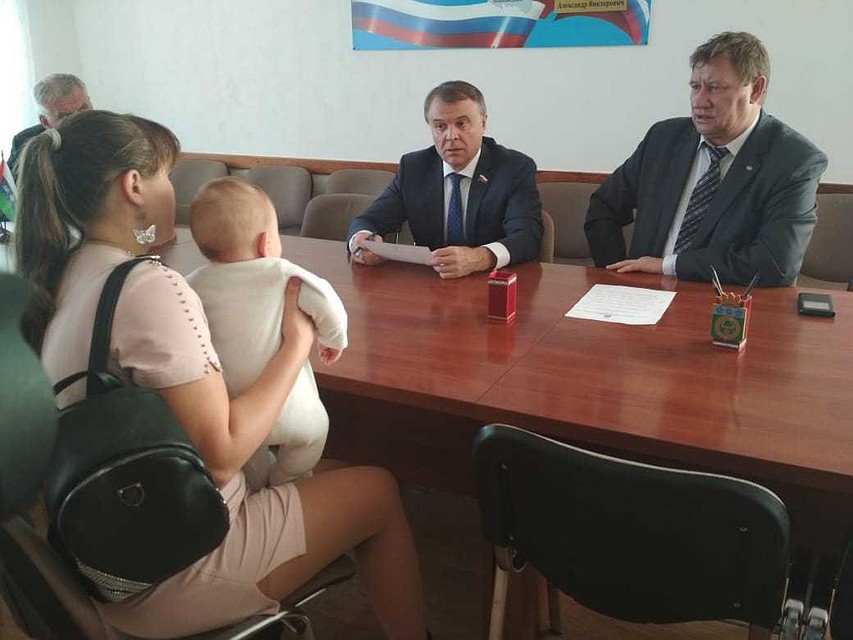 Депутат Госдумы Николай Брыкин побывал с рабочей поездкой в Сорокинском районе