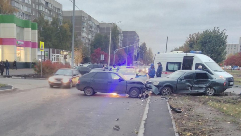 Авария на улице Магистральной