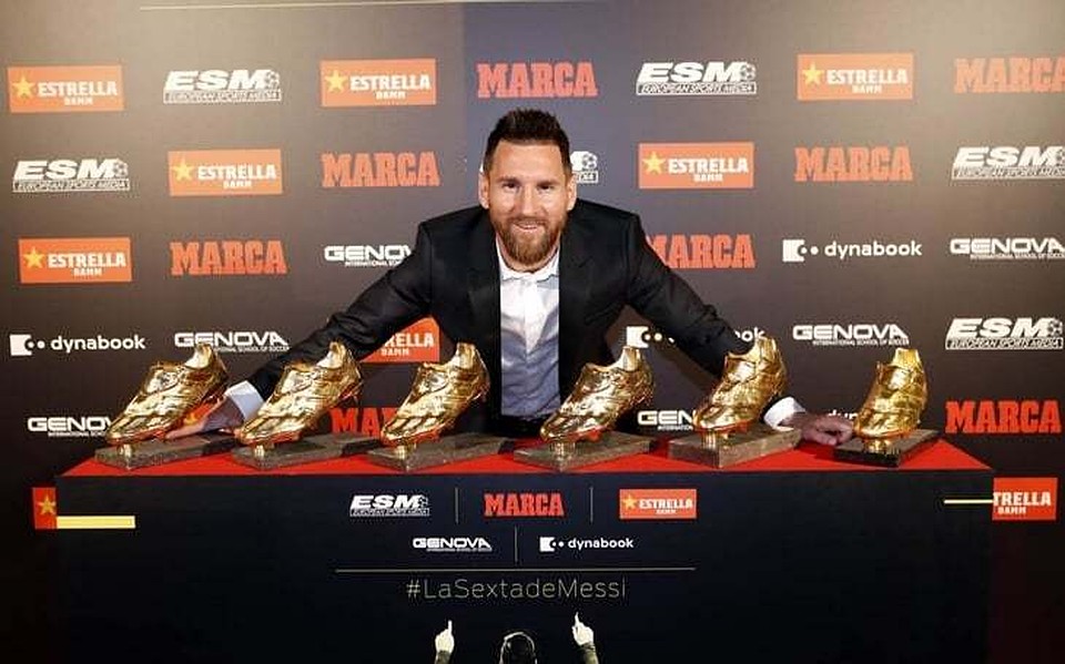 Месси три года подряд забивает больше всех в Европе. Фото: fcbarcelona.es
