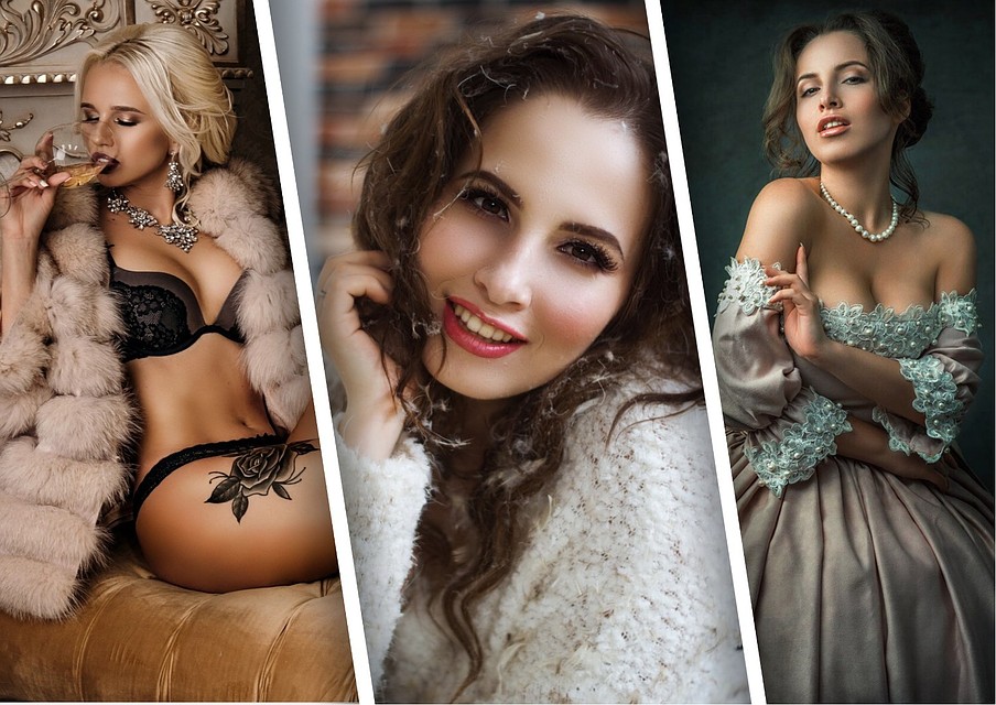 В портфолио этих девушек десятки фотосессий