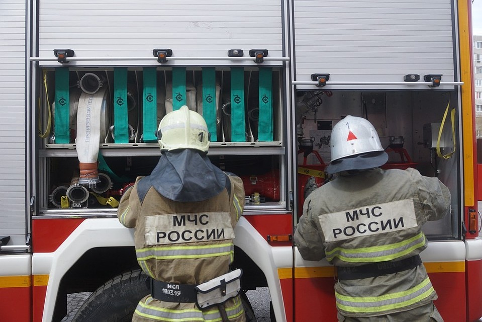 Причину пожара будут устанавливать специалисты.