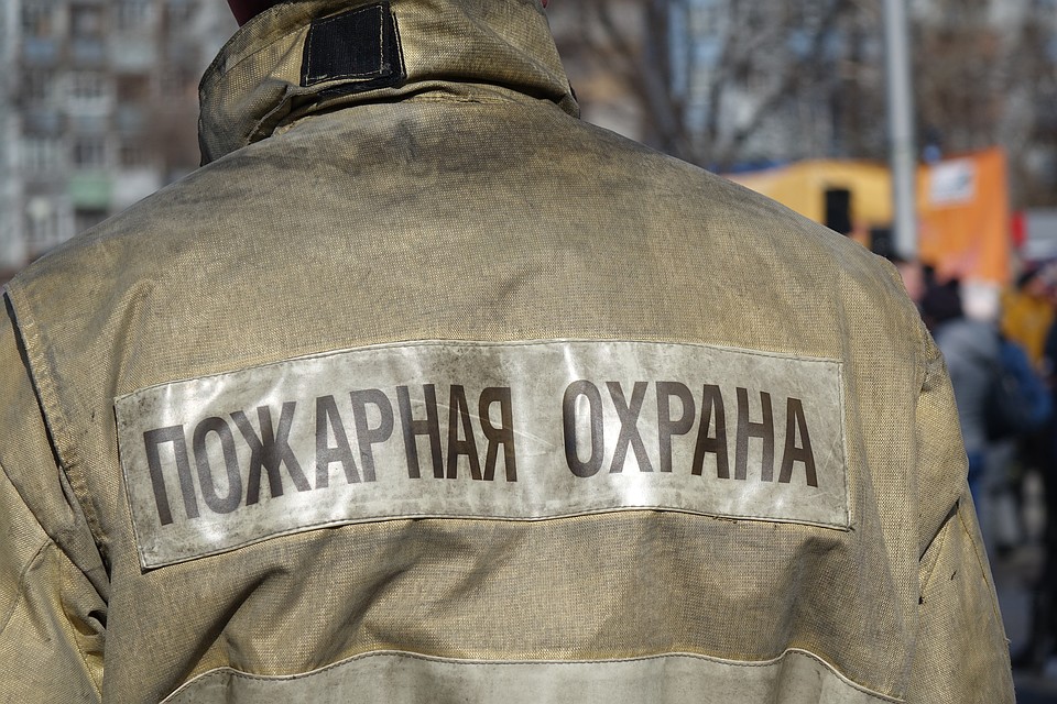 В Новокузнецке сгорел производственный цех