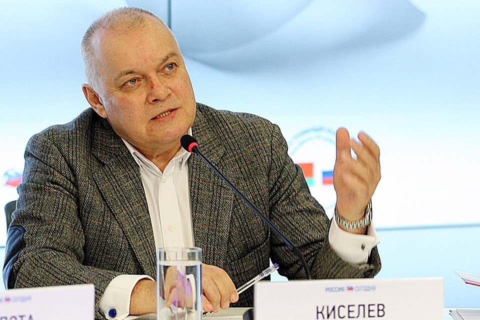 Телеведущий Дмитрия Киселев