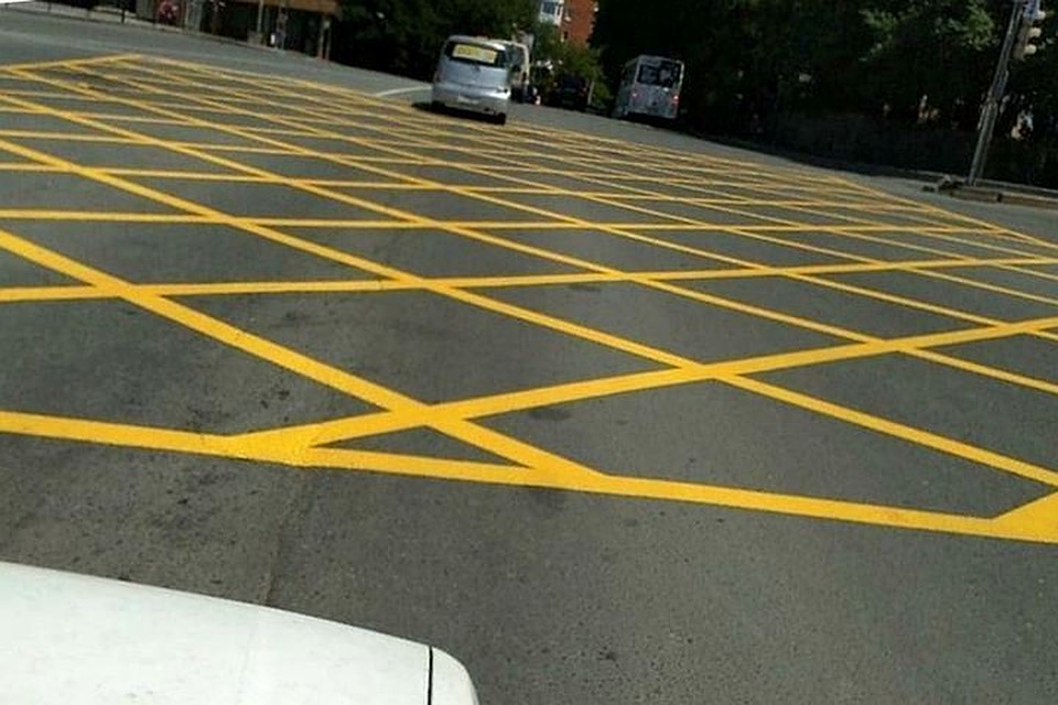 «Вафельница» появится после укладки асфальта