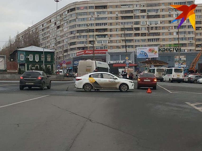 ДТП на въезде в Саратов