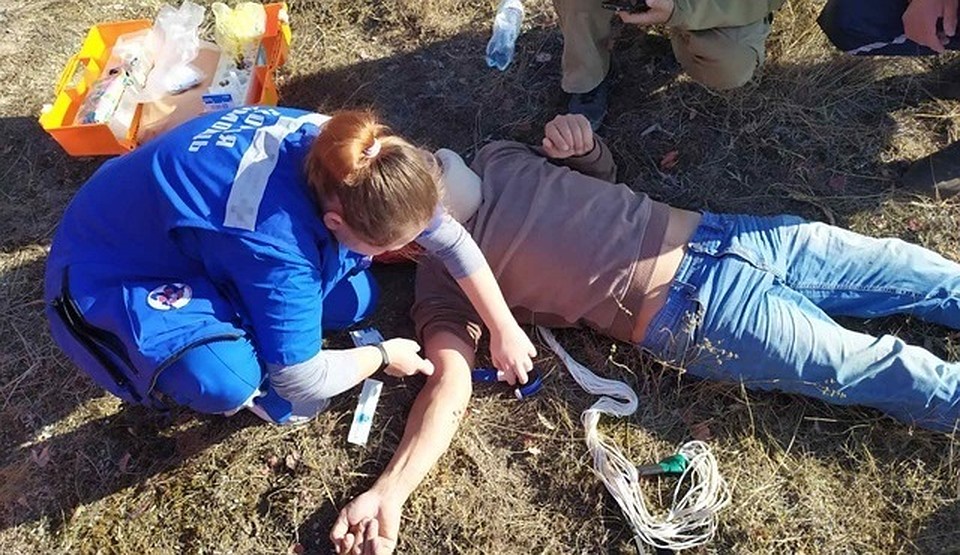 жителя Алушты госпитализировали в городскую больницу №1 Феодосии