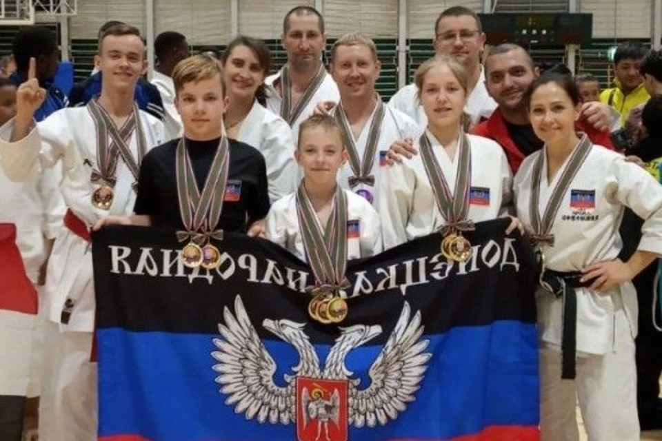 Сборная ДНР по карате завоевала 10 золотых медалей на Кубке мира в Японии. Фото: Минспорта