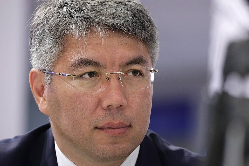 Глава республики Бурятии Алексей Цыденов.