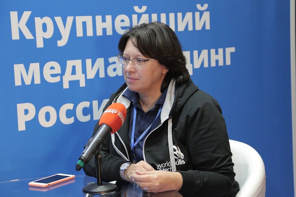 Заместитель генерального директора по подготовке кадров Союза «Молодые профессионалы» (ВорлдСкиллс Россия) Светлана Крайчинская.