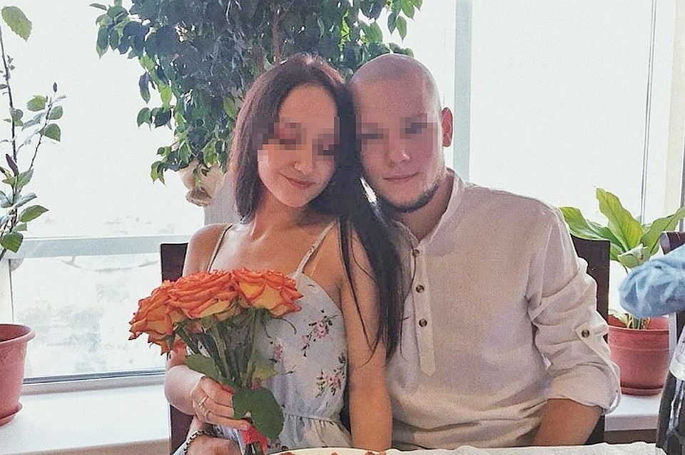 Алексей Голубничный со своей возлюбленной