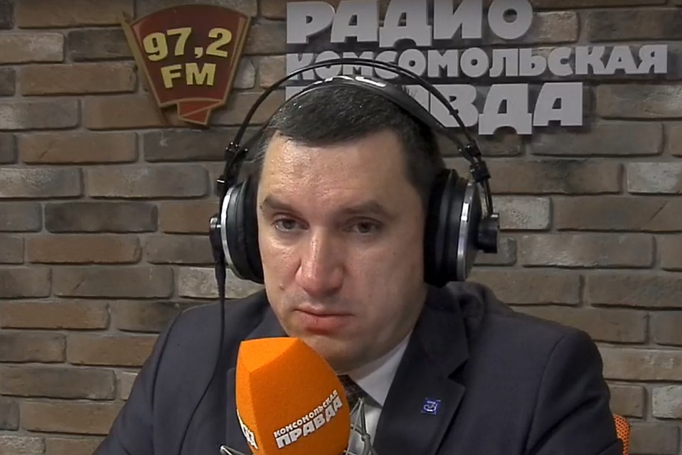 В эфире Радио "Комсомольская правда" с заместителем начальника отдела пропаганды безопасности дорожного движения Госавтоинспекции Сергеем Хранцкевичем