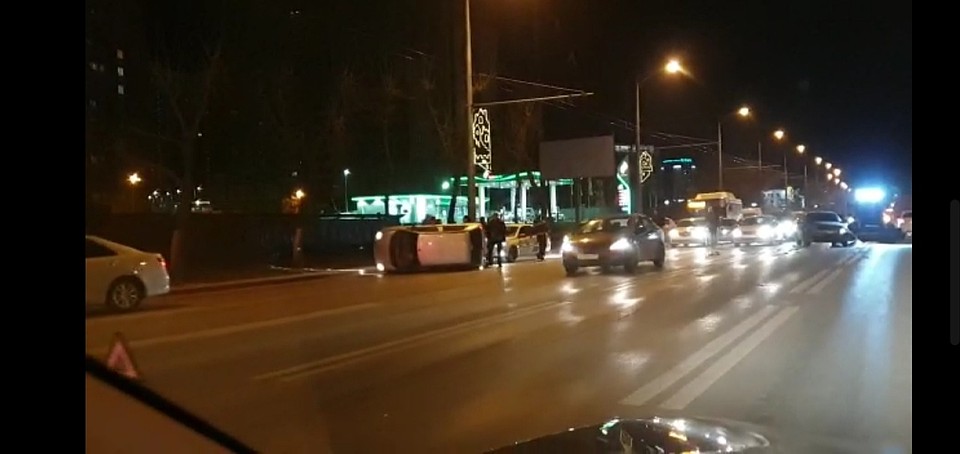 Очевидцы засняли последствия аварии на камеру ФОТО: ДТП 163 Самара