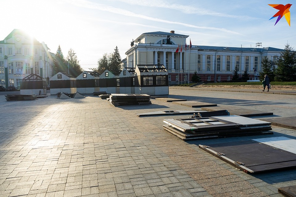Подготовка к новому году началась
