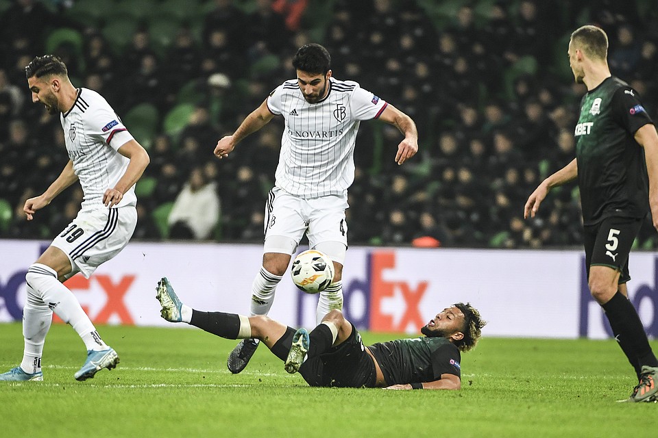 Краснодар - Базель 1:0. Обзор матча Лиги Европы Фото: twitter.com/FCBasel1893