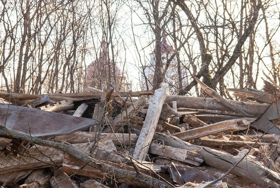 Остатки усадьбы