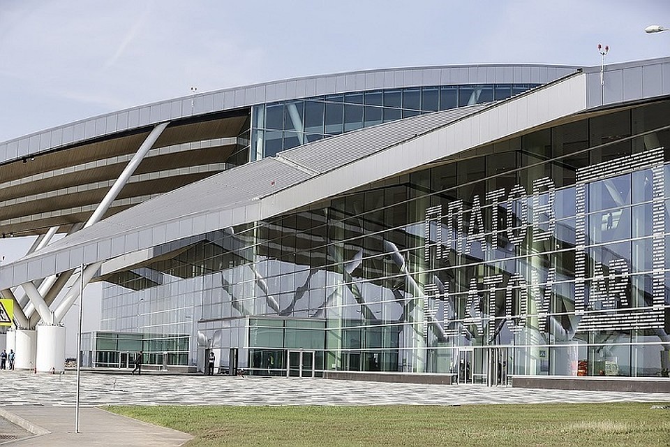 Непогода повлияла на работу аэропорта. Фото: пресс-служба аэропрта Платов
