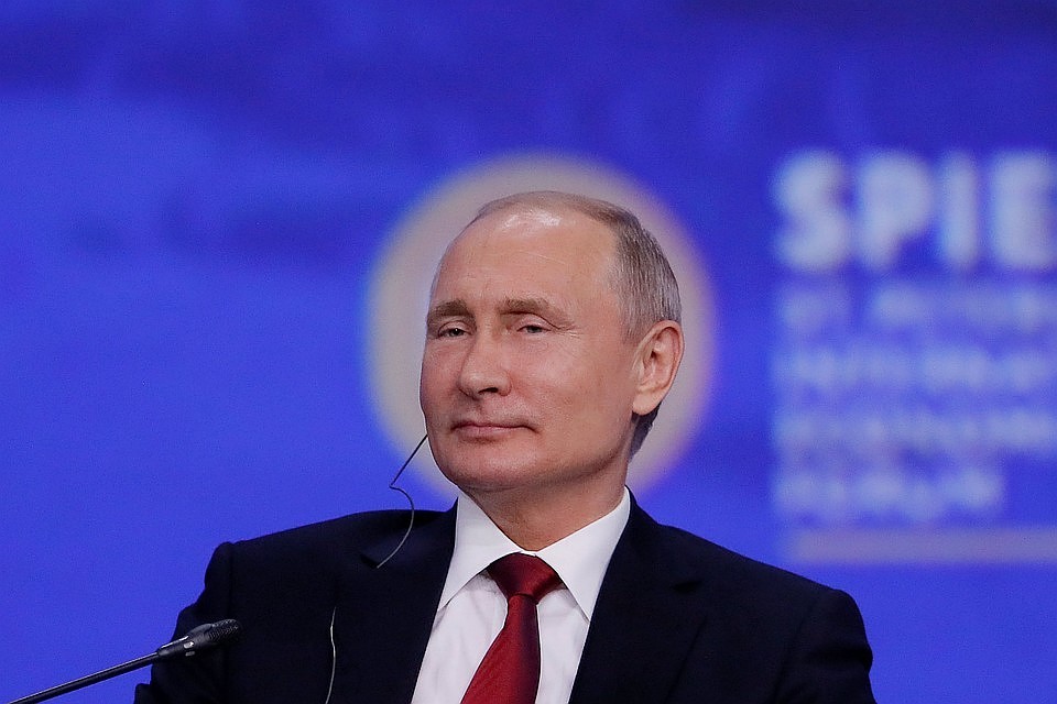 Президент России Владимир Путин