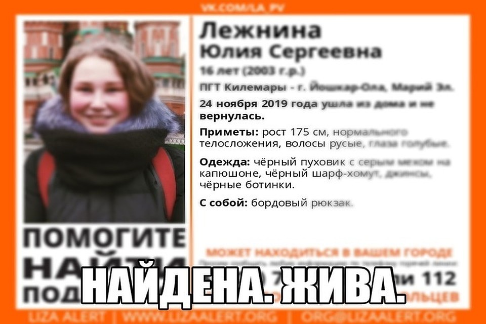 Фото: ПСО "Лиза Алерт"
