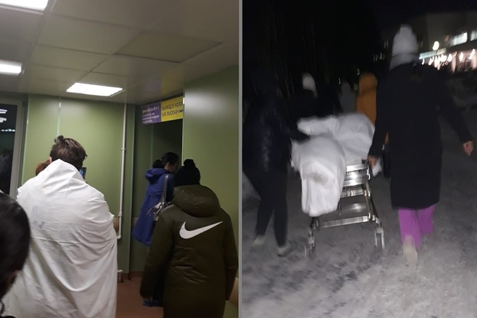 Вечером 3 декабря пациентов Детской городской больницы №1 эвакуировали из-за ложного минирования. Фото: vk.com/spb_today