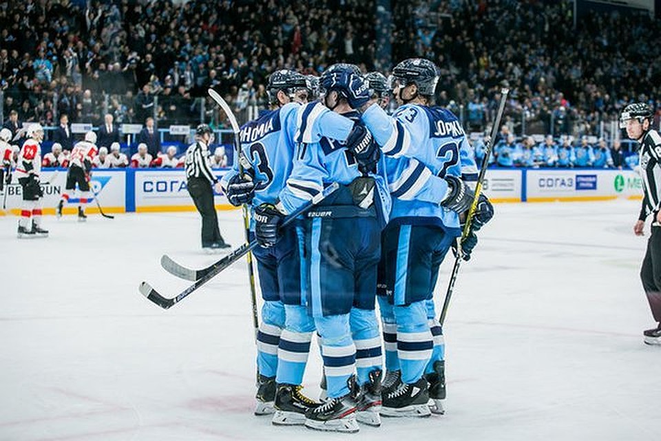 ХК "Сибирь" одержала третью победу подряд. Фото: hcsibir.ru