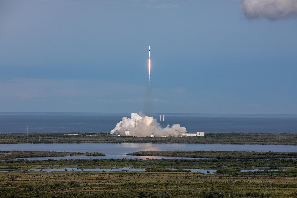 Ракета с кораблем стартовала с пускового комплекса во Флориде Фото: www.nasa.gov