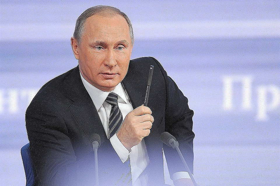 «Was ist los?»: Путин перешел на немецкий на встрече с бизнесменами из Германии