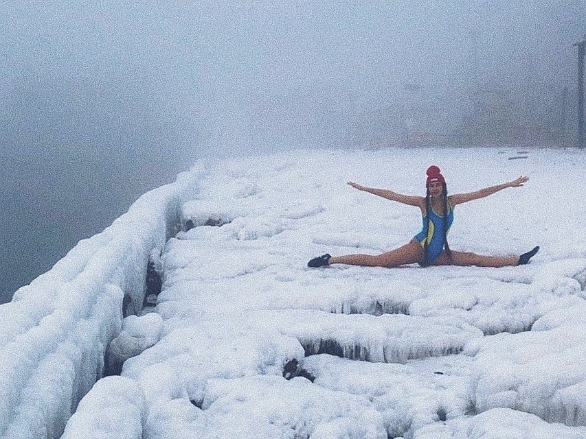 Анастасия плавает в море круглый год. Источник фото: mermaid_slobodchikova_nastia