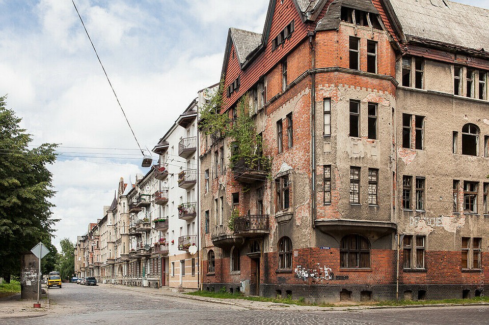 Дом №17 на улице Комсомольской в Черняховске
