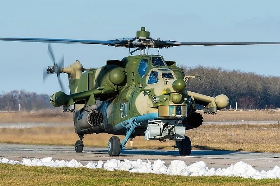 На Кубани на месте крушения военного вертолета Ми-28 нашли черные ящики