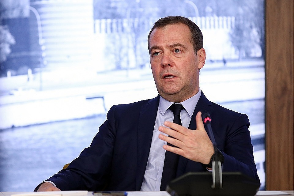Дмитрий Медведев Фото: Сергей Бобылев, ТАСС