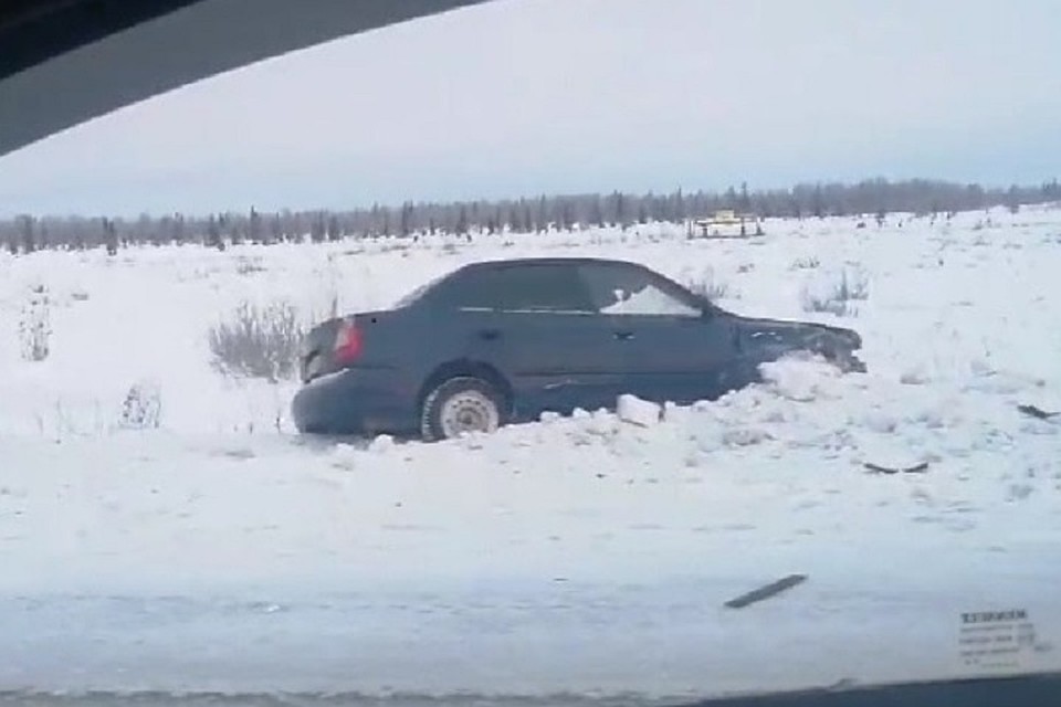 В ДТП на Ямале пострадали только автомобили Фото: 89.mchs.gov.ru