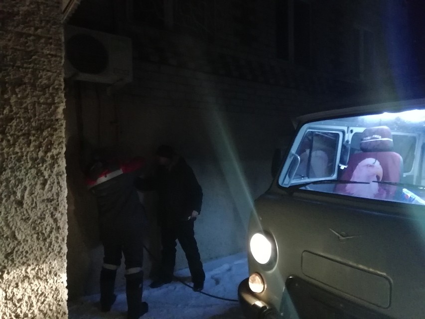 Рабочим пришлось работать в новогоднюю ночь. Фото: К Телеком