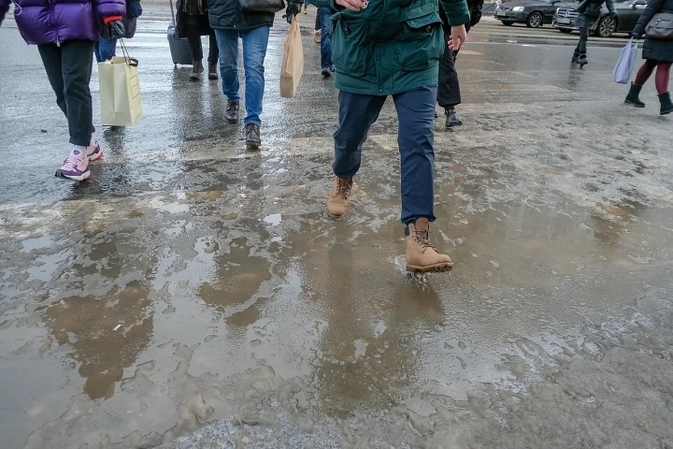За полтора месяца аномальной зимы дорожники почти не посыпали Петербург солью.