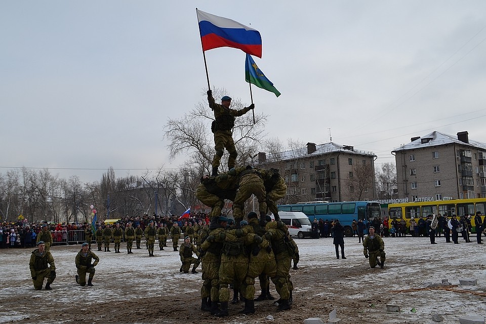 В Липецке ждут десантников, участвующих в лыжном переходе на 600 км
