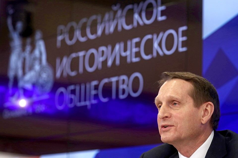 Директор Службы внешней разведки России Сергей Нарышкин обнародовал имена семи разведчиков-нелегалов, среди которых есть Герой Советского Союза и Герой России. Фото: Сергей Фадеичев/ТАСС