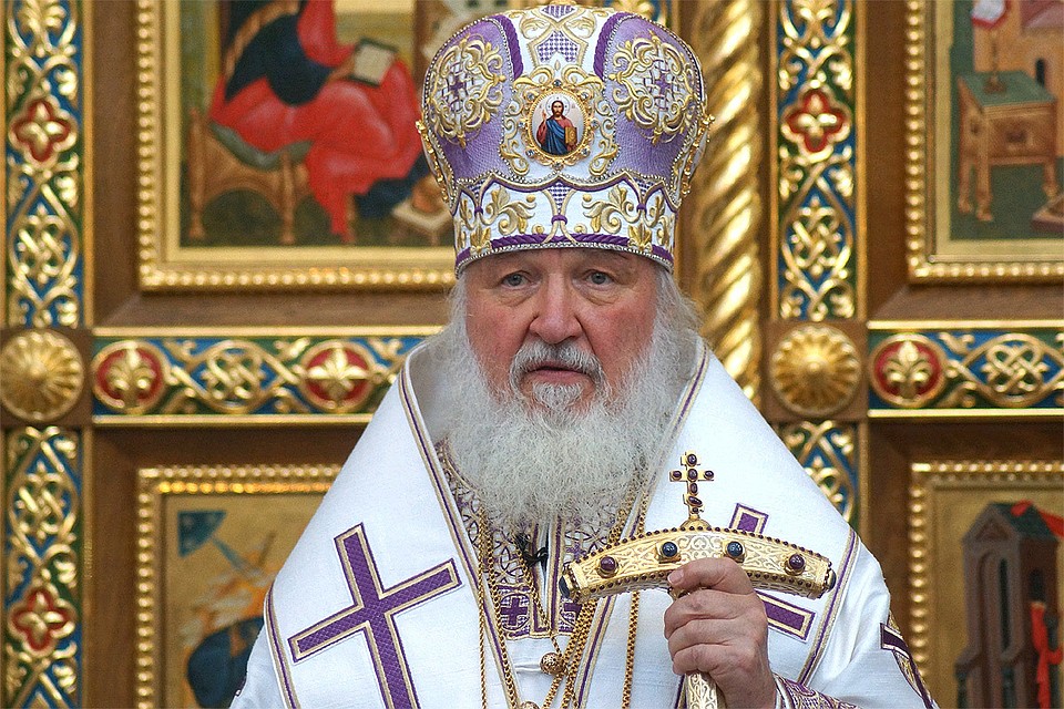 Патриарх Московский и Всея Руси Кирилл.