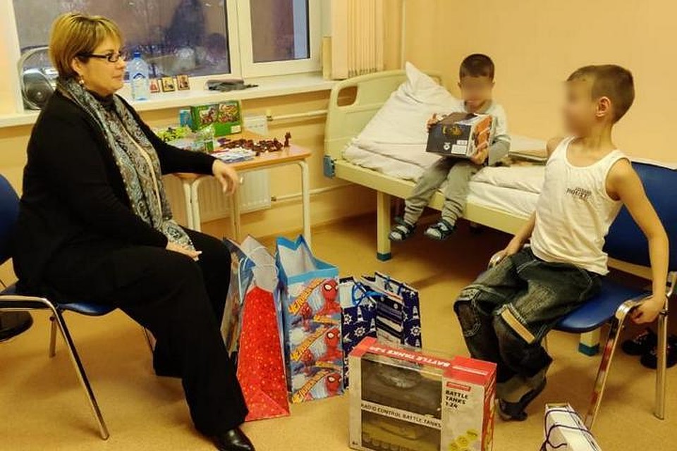 Мальчики пока еще в Москве, в больнице - они здоровы, просто здесь им проще всего обеспечить уход и питание. Фото: предоставлено Еленой Грешняковой