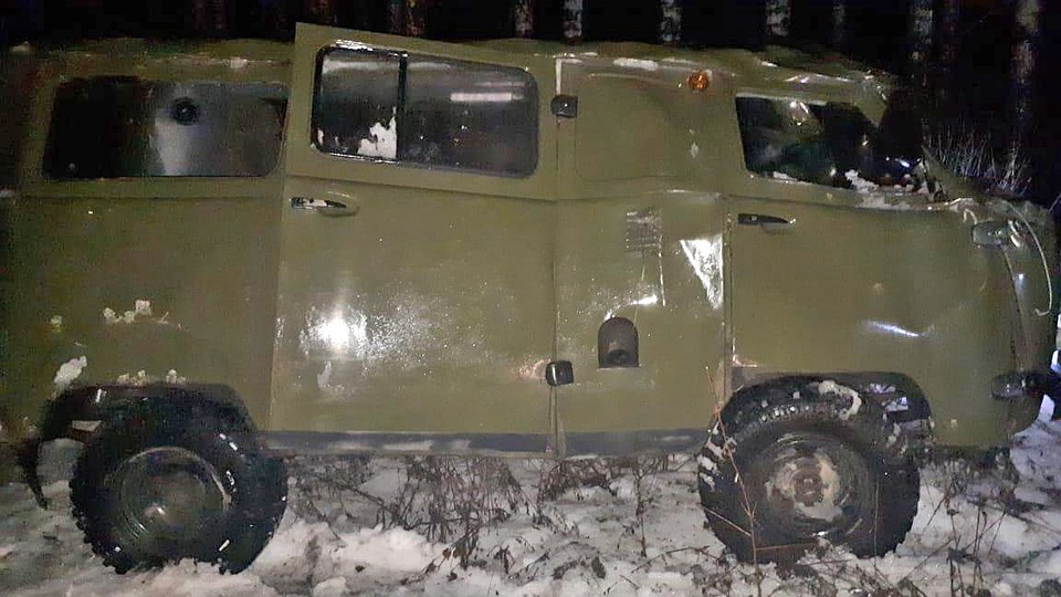 Четверо приятелей на "буханке" попали в ДТП