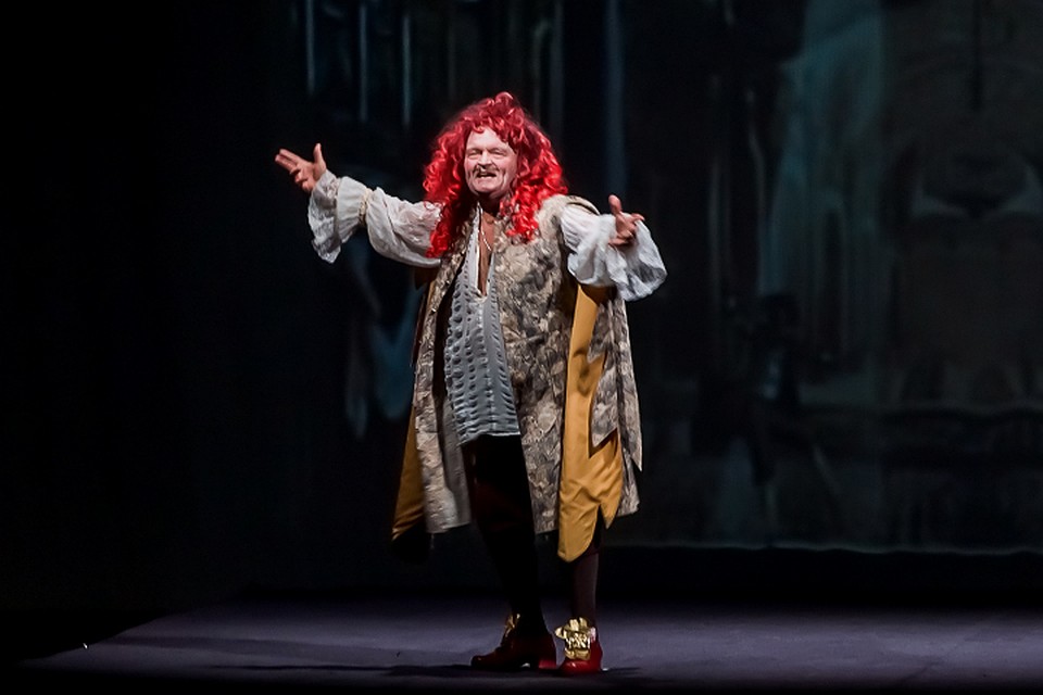 Спекактль 2017 года "Кабала святош" , Мольер - Константин Юченков. Фото: STUDIO 147, из архива Театра драмы