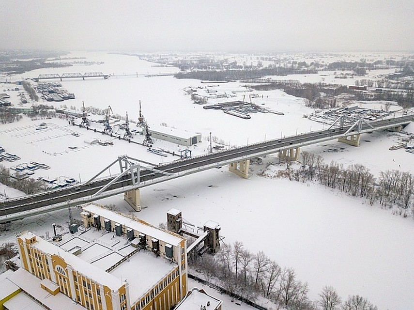 Движение по мосту будут перекрывать до 20 марта / Фото: Стройтрансгаз