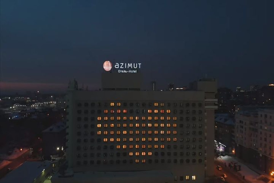 Заснять этот момент на видео смог новосибирец Станислав Ражев. Фото: кадр из видео