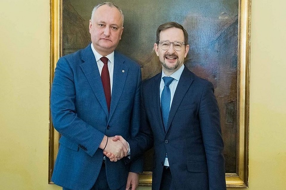 Президент Молдовы провел встречу с генсеком ОБСЕ